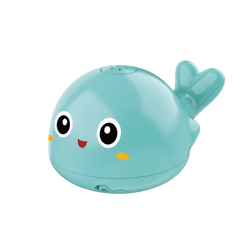 Baby Bath Toys Spray Water Shower Bathing Toys for Kids Electric Whale Bath Ball with Light Music LED Light Toys Bathtub Toy